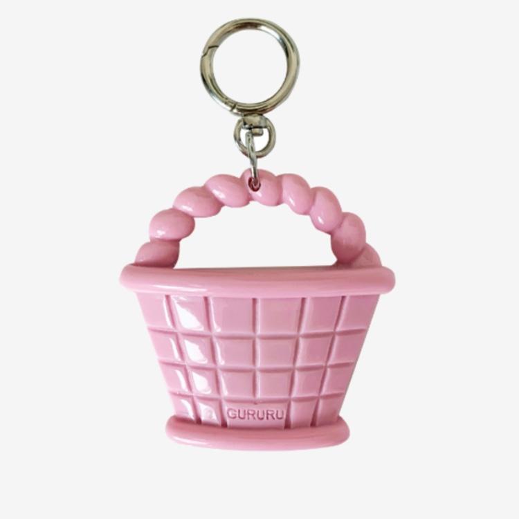 My happy basket keyring