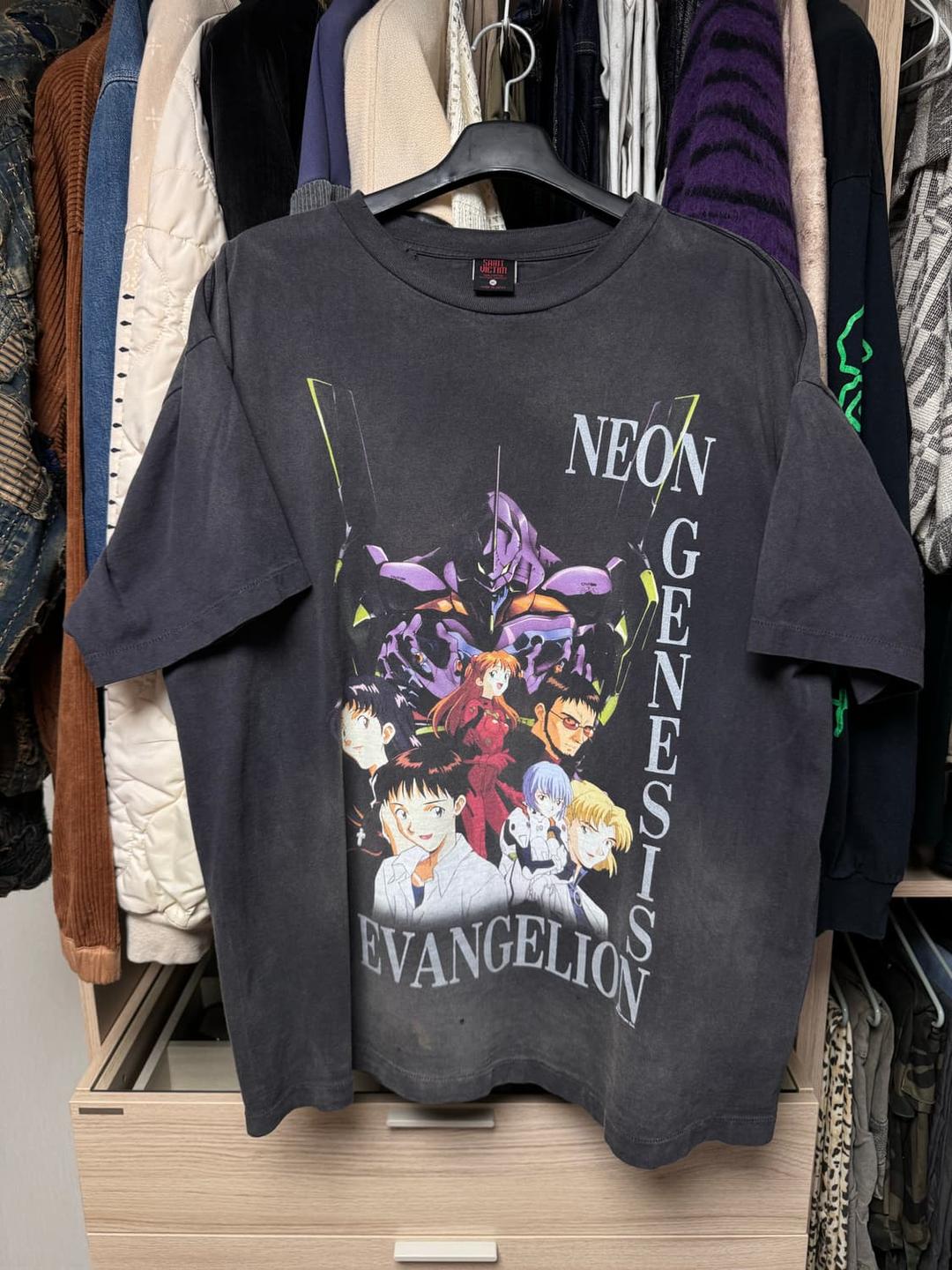 세인트미카엘 x 에반게리온 티셔츠 XL 사이즈 | 후루츠패밀리