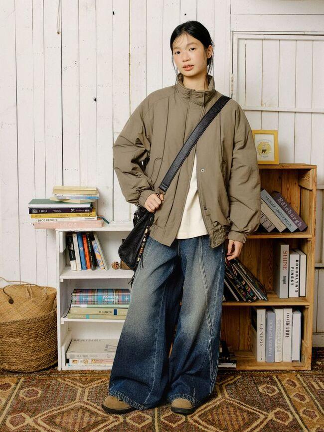 [Octopus-me] Padded Stand Collar Hunting Jacket