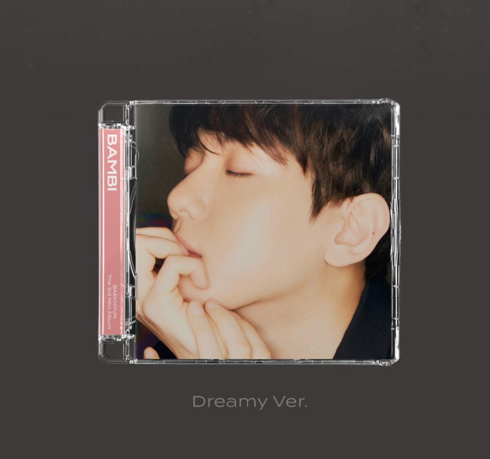 (CD 새상품) 백현 BAEK HYUN 엑소 EXO 미니앨범 3집 Bambi Jewel Case ver Dreamy Ver