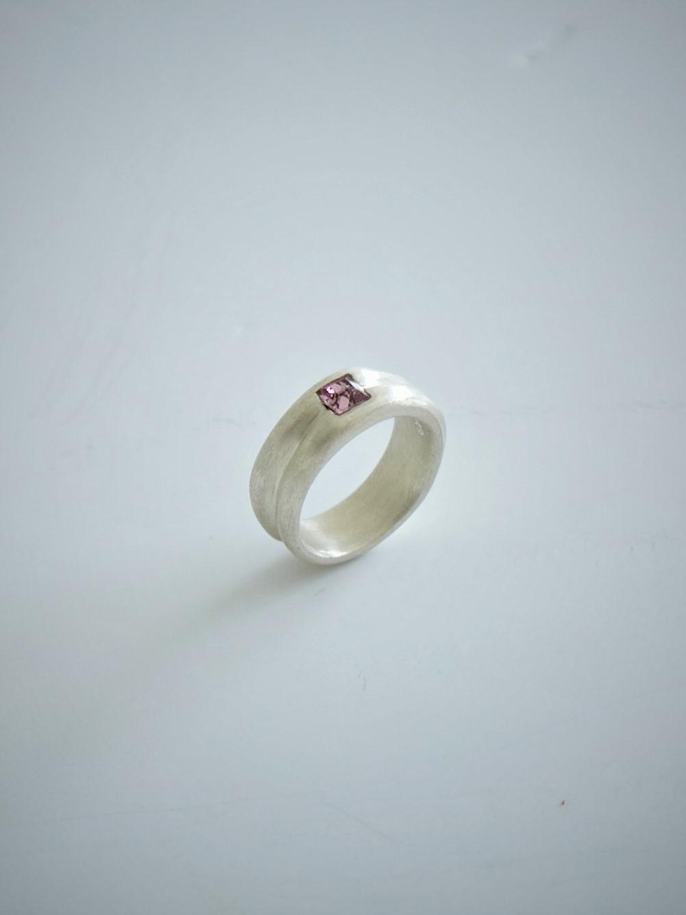 Matt Double Ring / Purple