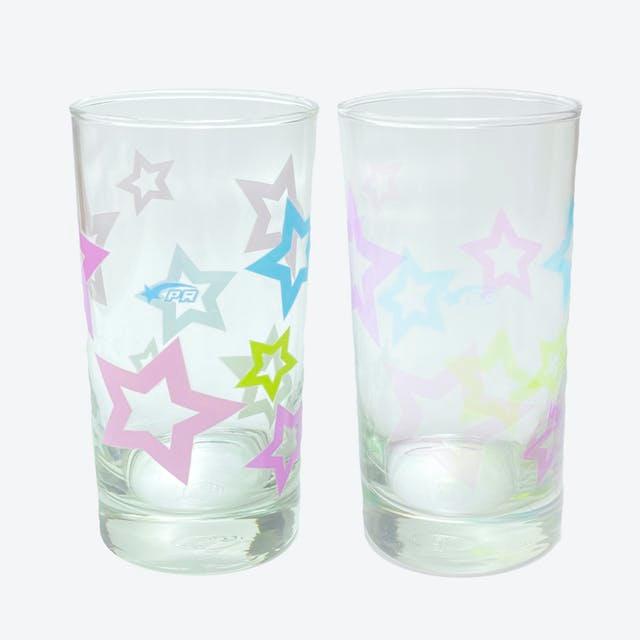 별 스트레이트 글라스 유리잔 350ml