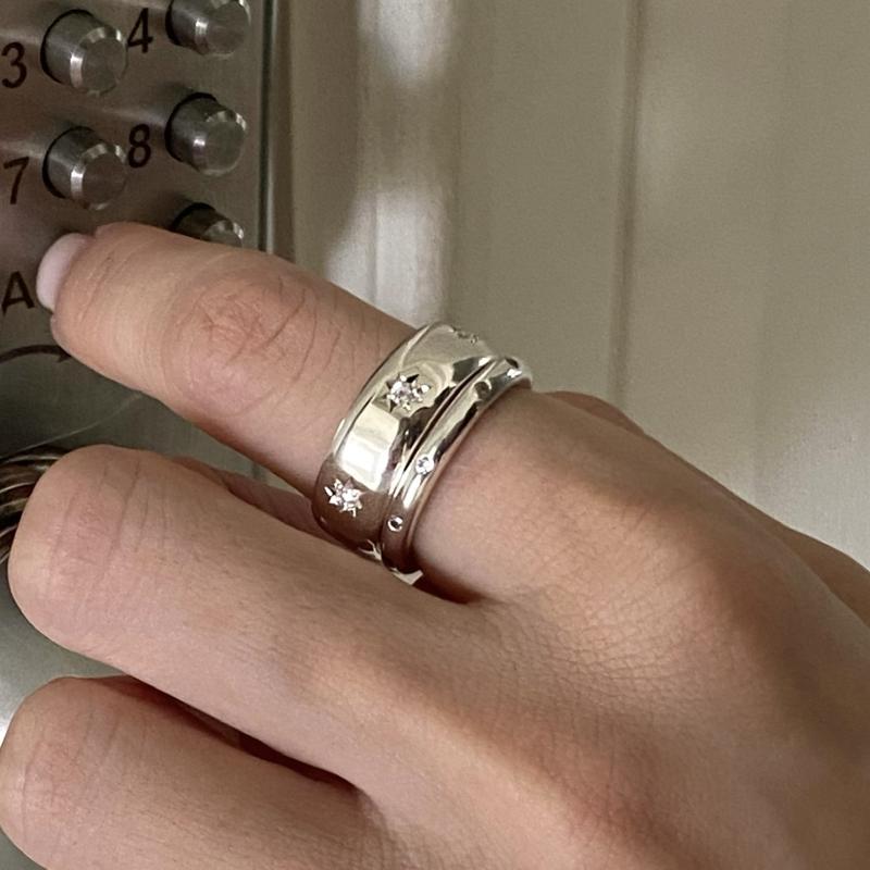 Starry ring (3type) 별조각 반지