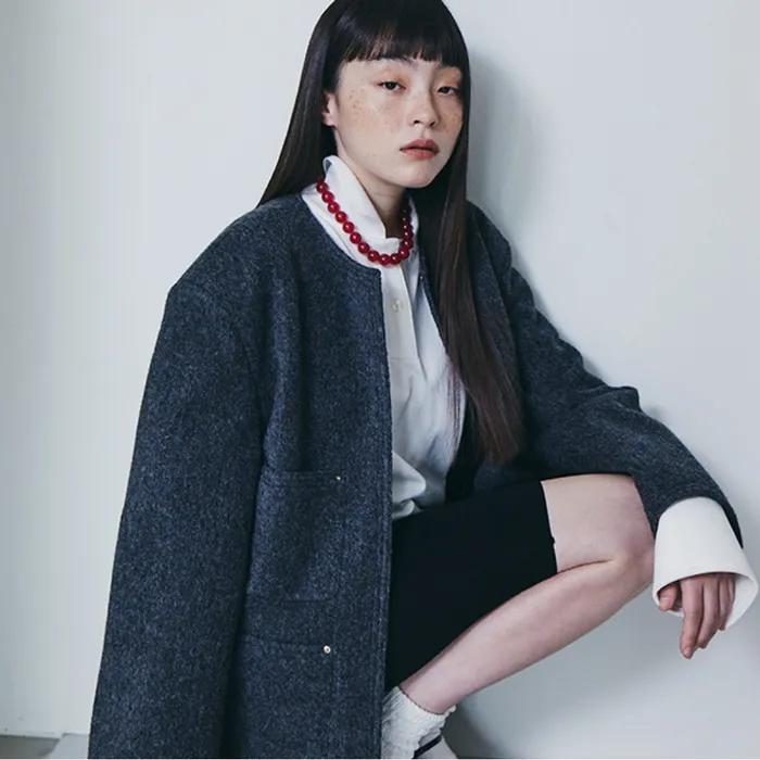 1883 Gabrielle Jacket  Ash (TA4711A124)