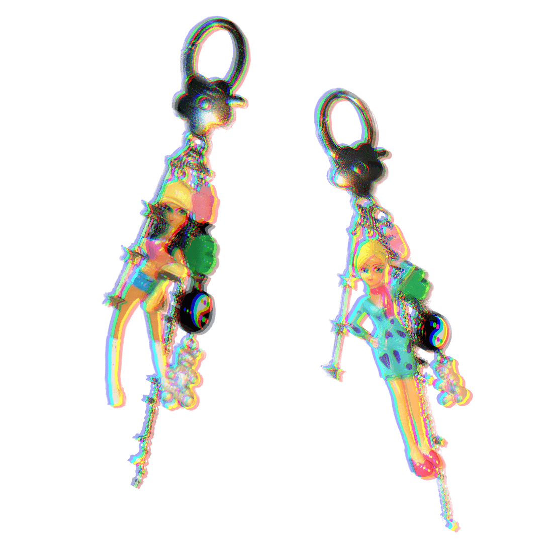 u-go-girl keychain