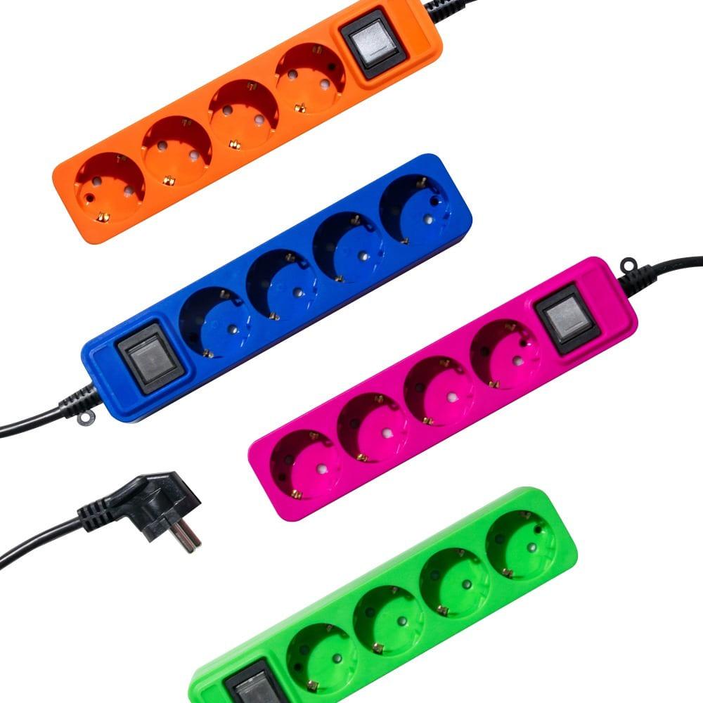COLOR MULTI-TAP PLUG 4C - 2M