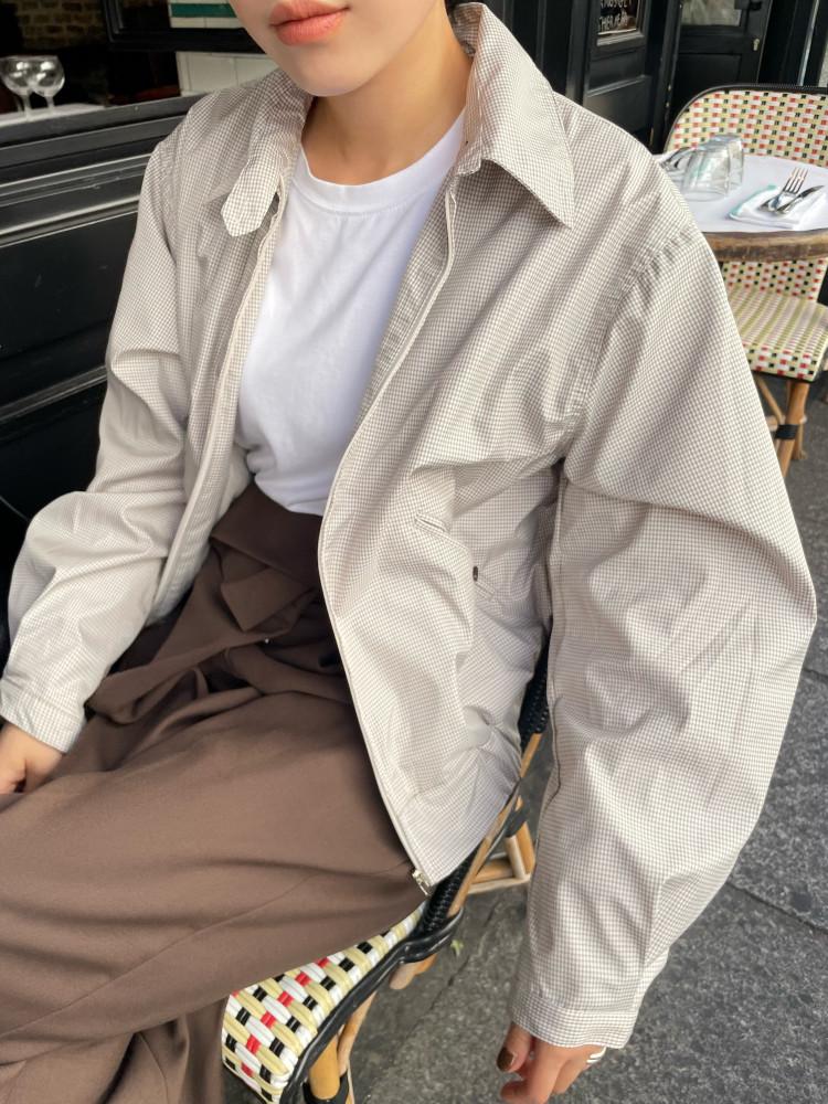 NOI BLOUSON JK 노이 블루종 점퍼 카라 자켓