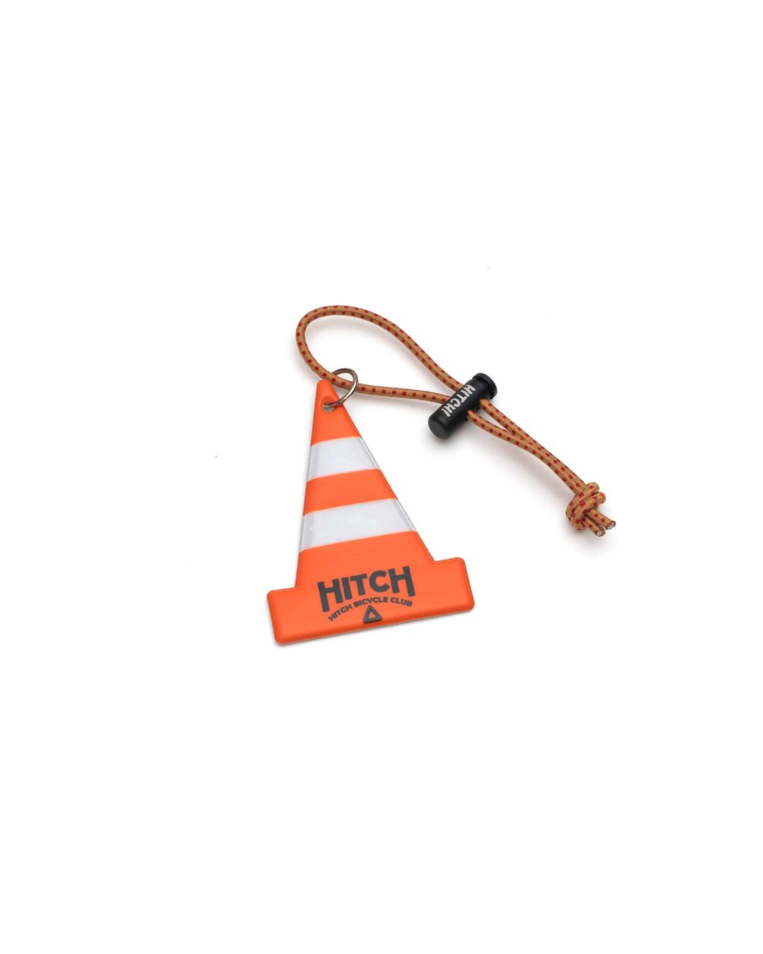 Reflector Hitch Cone - orange