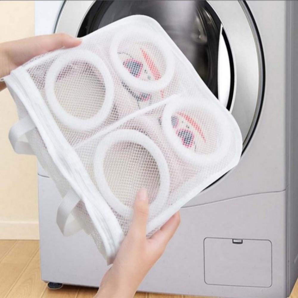 쓱 넣어 세탁하는 운동화 세탁망 슈즈 신발 손상방지