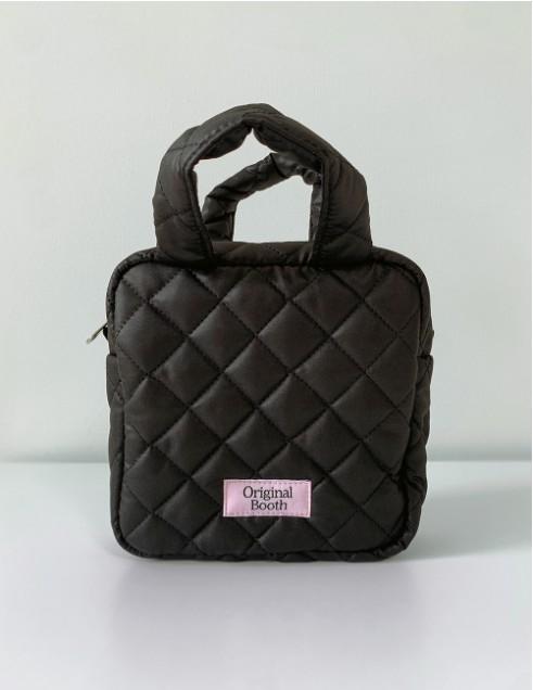 [오리지널부스] Quilting black chain bag
