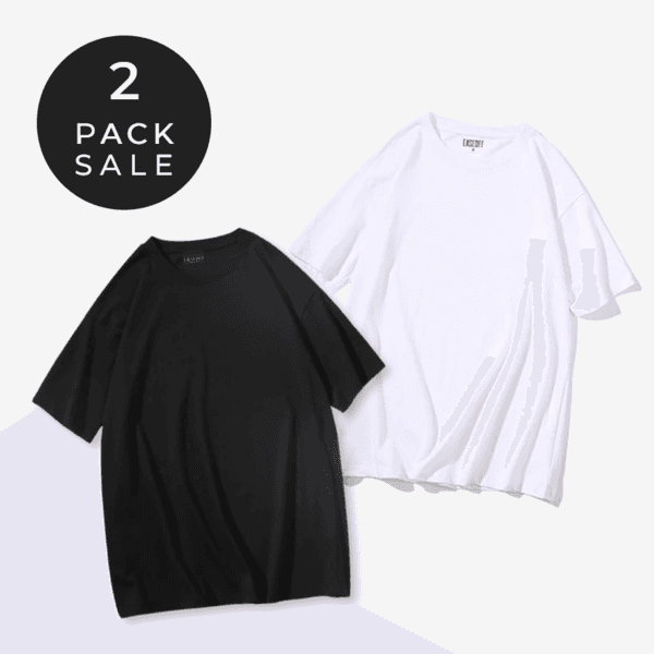 [80만장 달성] 남녀 +9cm 긴 무지티 (4컬러)