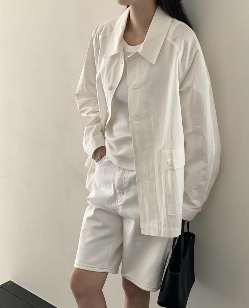 [OBJECT] 오브젝트 시드 야상 자켓 하프코트 (2color)