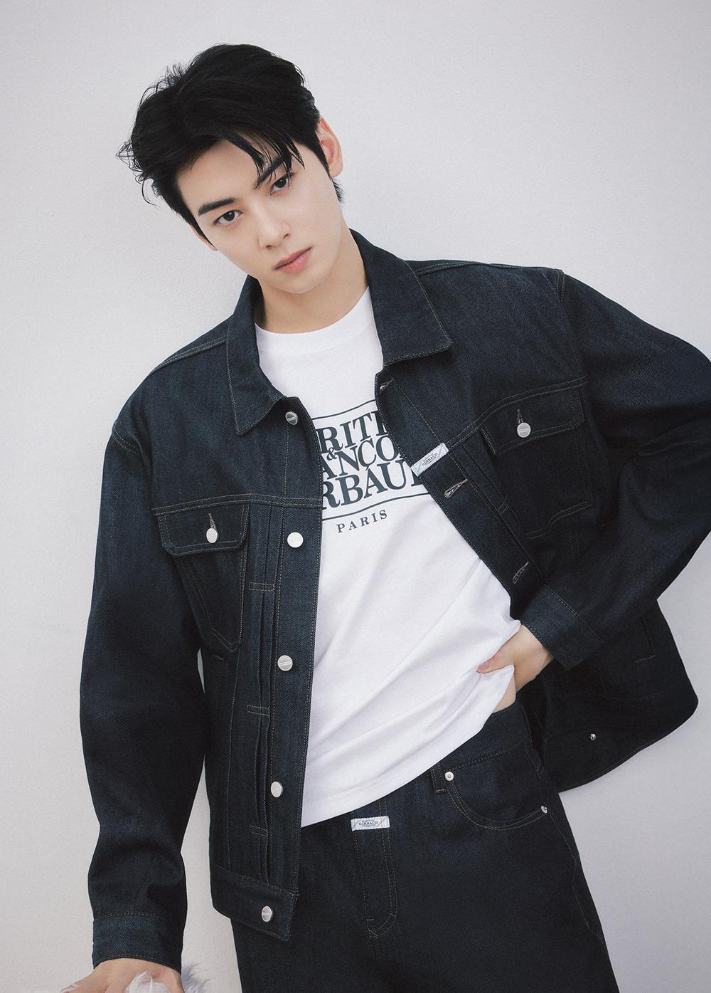 RAW DENIM JACKET dark blue