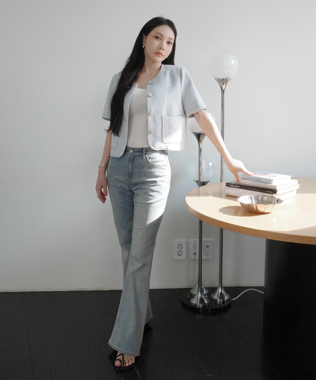 스파오 [앨리스펑크 PICK] [COOL] 부츠컷 진_SPTJF25G61