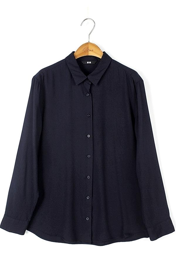 UNIQLO 유니클로 베이직 블라우스 WOMAN_M