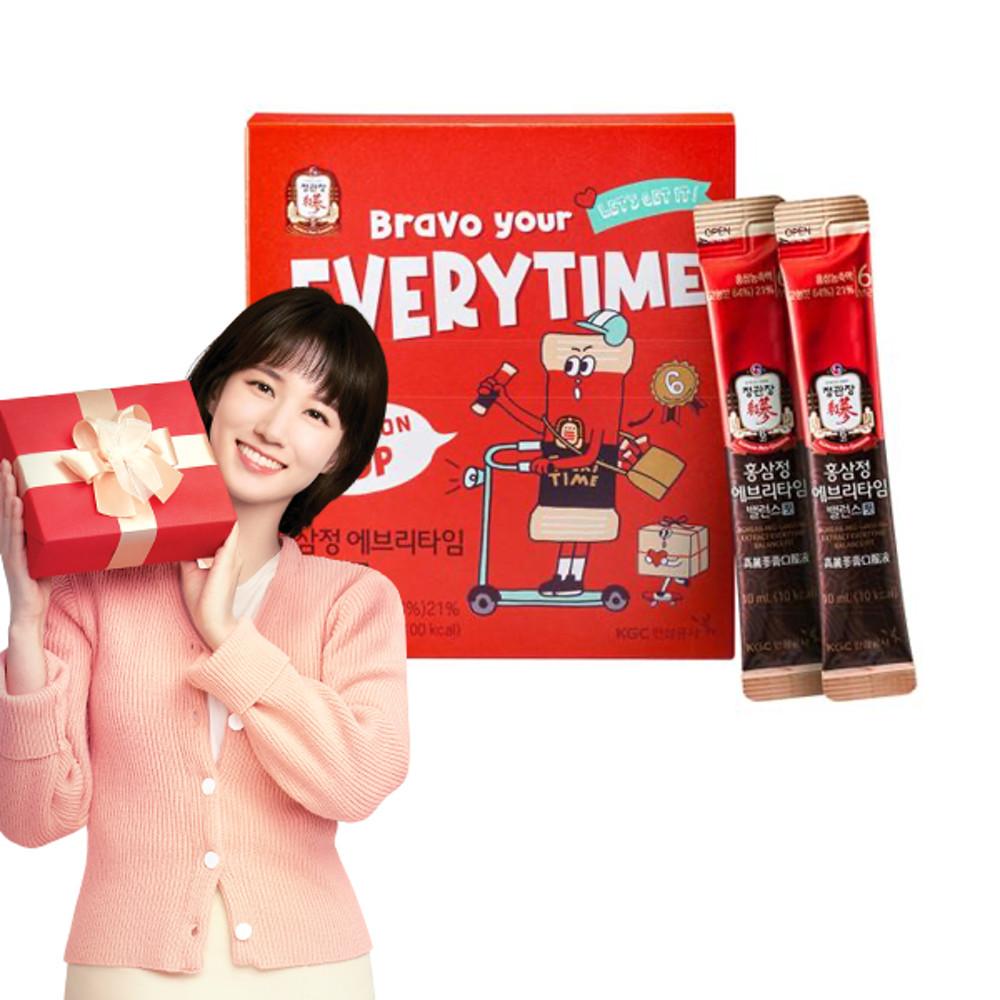 정관장 홍삼정 에브리타임 밸런스핏 10ml 10포