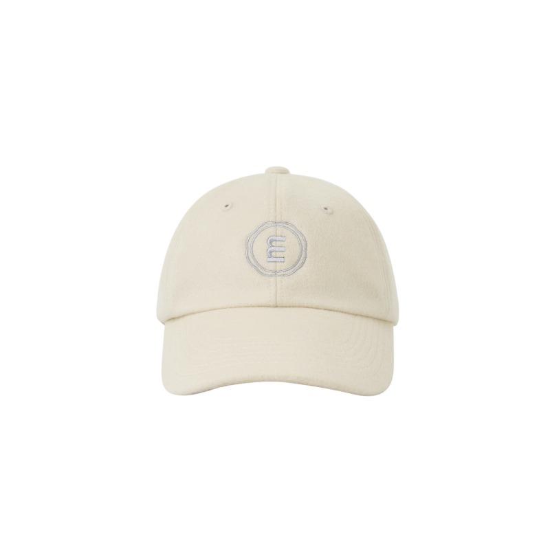 m ball cap - wool ivory