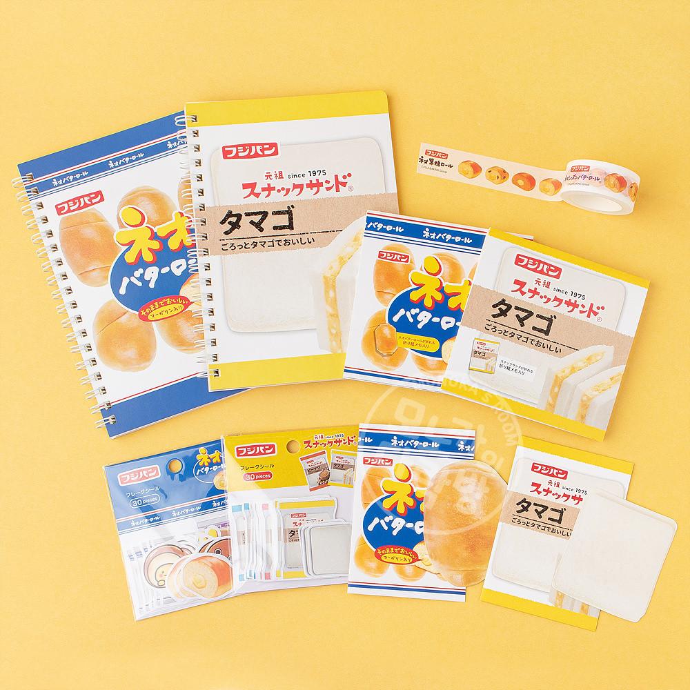 EVENT [빵 시리즈] 후지빵 골라담기 메모지 노트 카드 마테 스티커