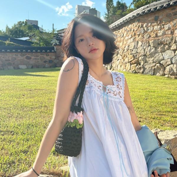 October Crochet Dress