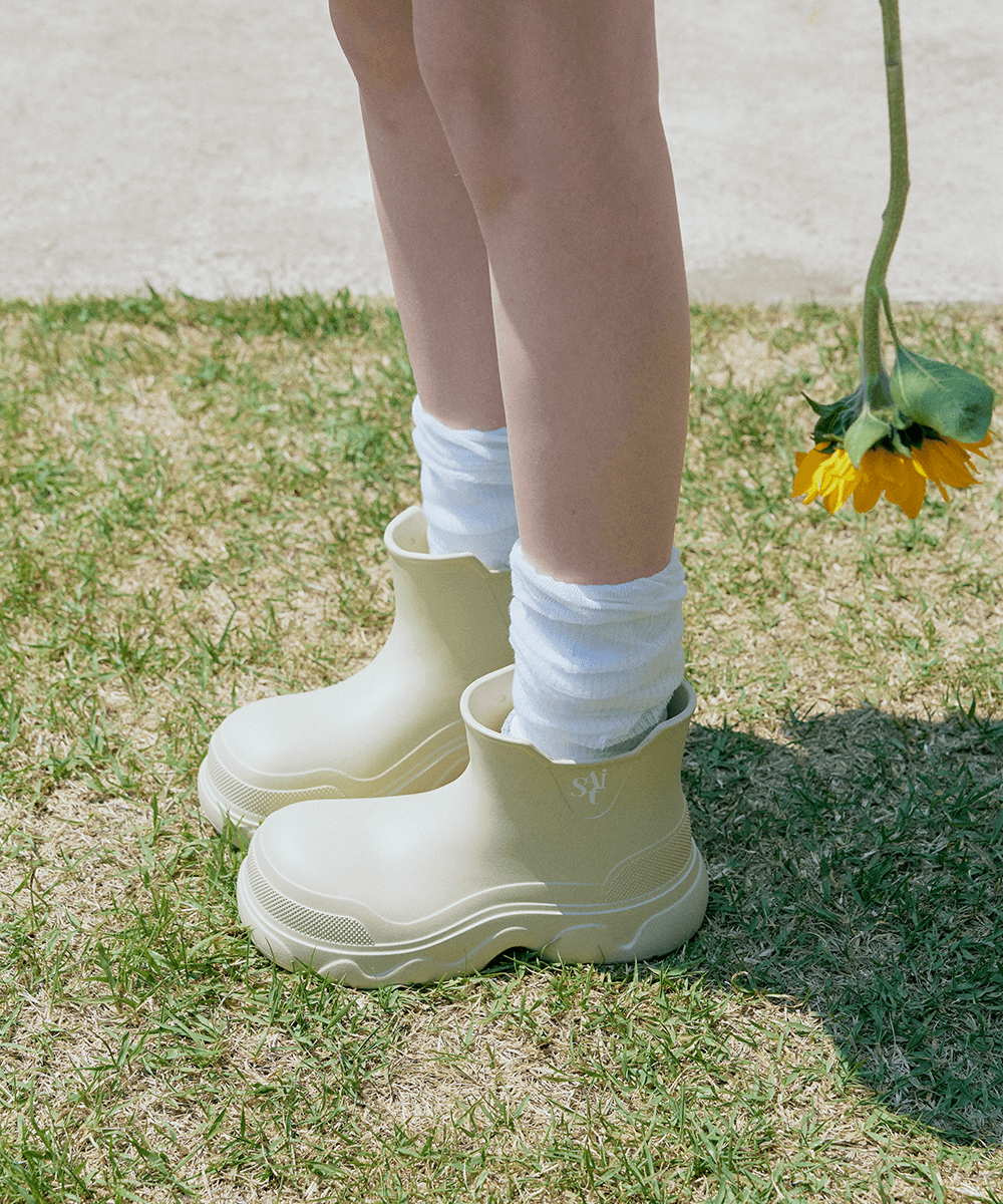 레니 5cm 레인부츠 그래핀 인솔 장화 4color