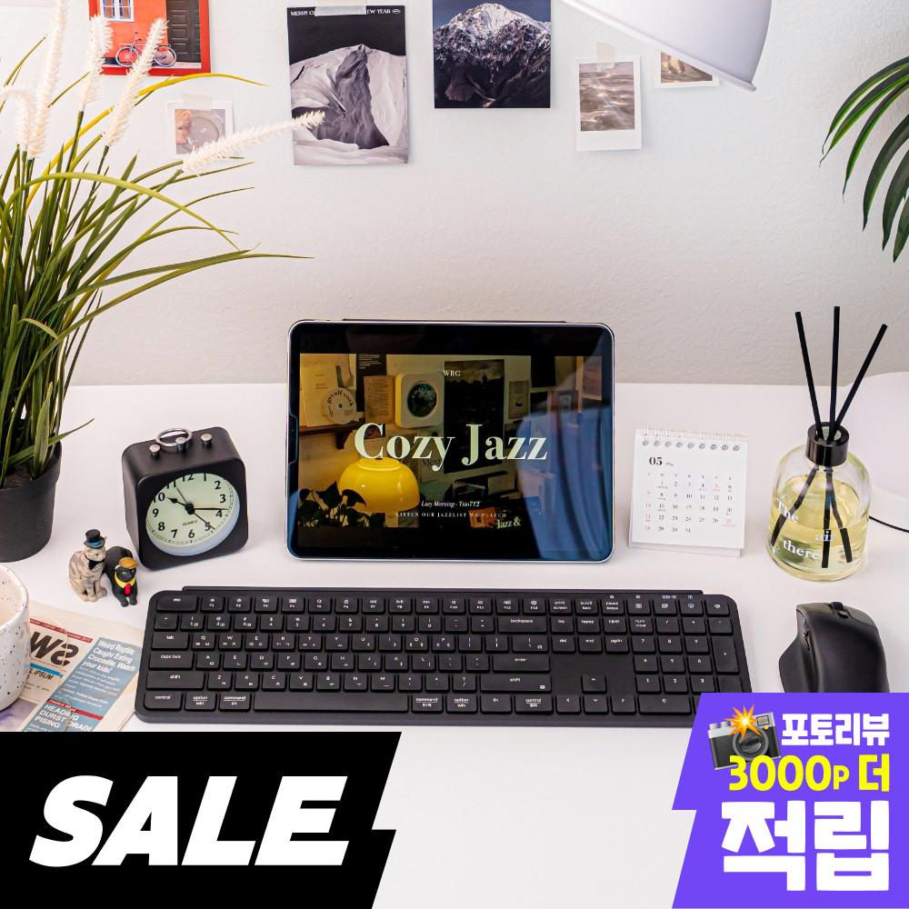 키크론 B6 블루투스 무소음 키보드 / 2.4G 무선 키보드 저소음 사무용 키보드 조용한