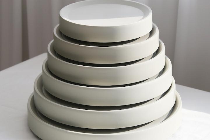 바퀴가 숨어있는 이동식 화분받침대 원형 9size