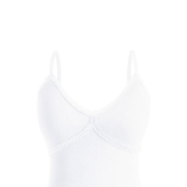[ 2nd ] Basic lace top (wh)