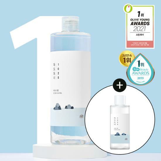 [대용량] 라운드랩 1025 독도 토너 (본품500ml+100ml 추가 증정)