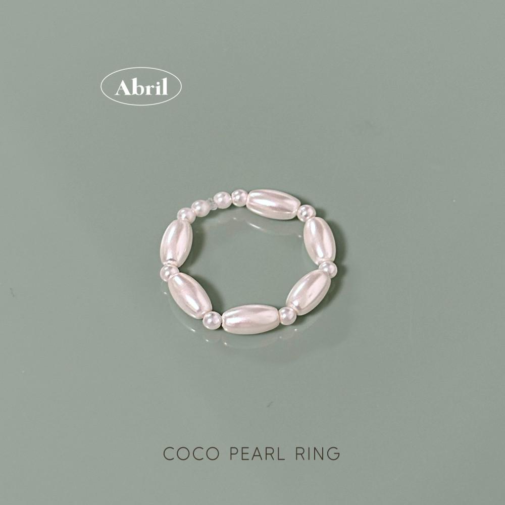 [아브릴] Coco Pearl Ring