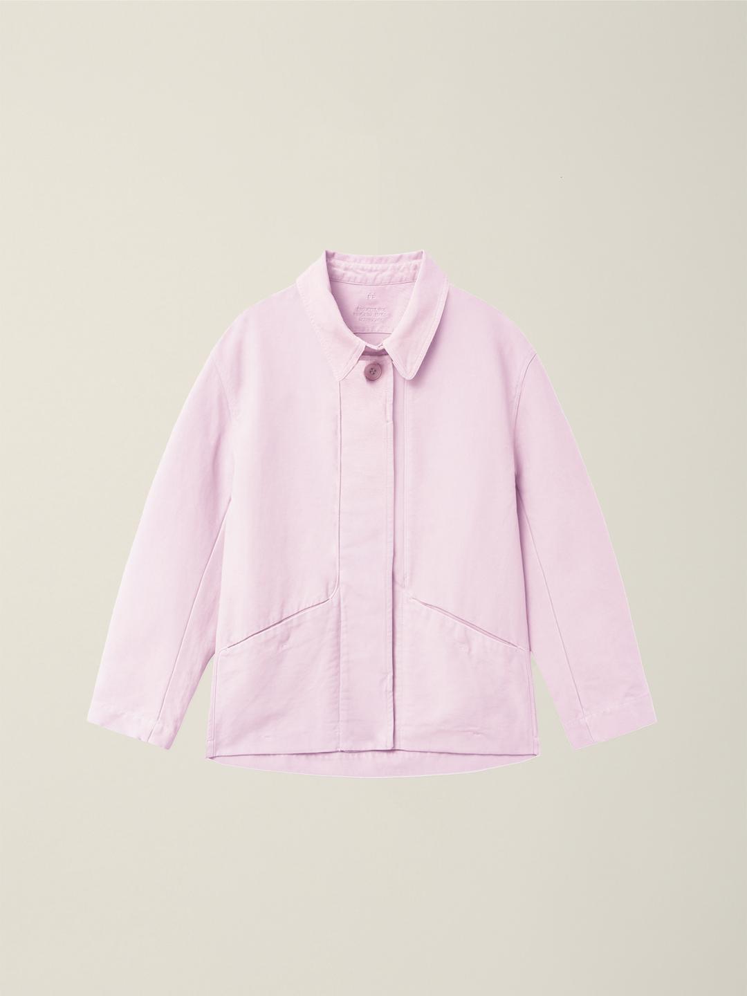 WOMENS SAFARI JACKET SHELL PINK