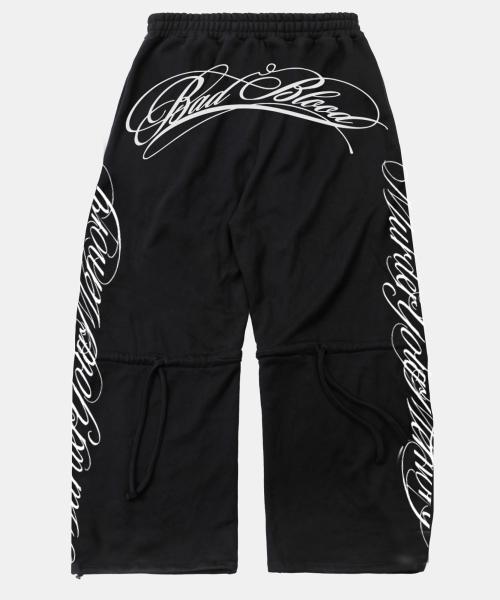 다크 클래식 MYM 2 Way 커브드 조거 트라우져 - 블랙