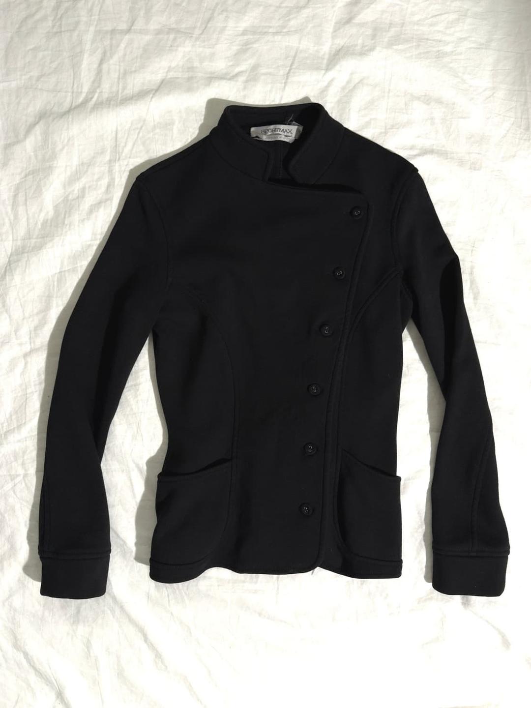 홀드* 막스마라 코튼 사선 버튼 크롭컷 펜싱자켓 | 후루츠패밀리