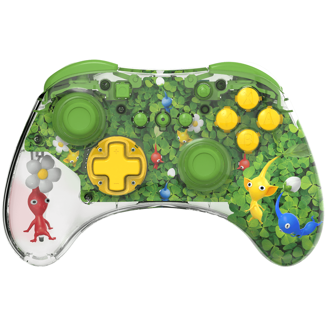 Nintendo Switch Pikmin Clover Patch REALMz™ Wireless Controller