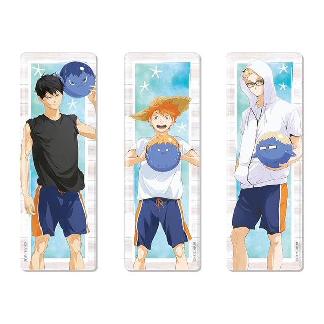 TOHO 하이큐 굿즈 문방구 카페 콜라보 캔 마그넷 3종 세트 카라스노 Ver