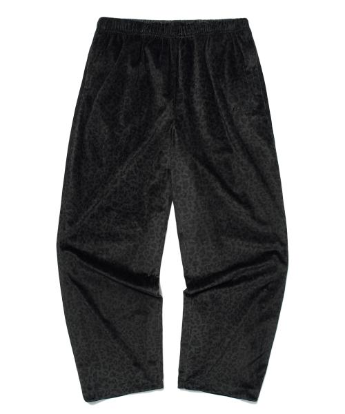 LEOPARD EASY PANTS (BLACK)