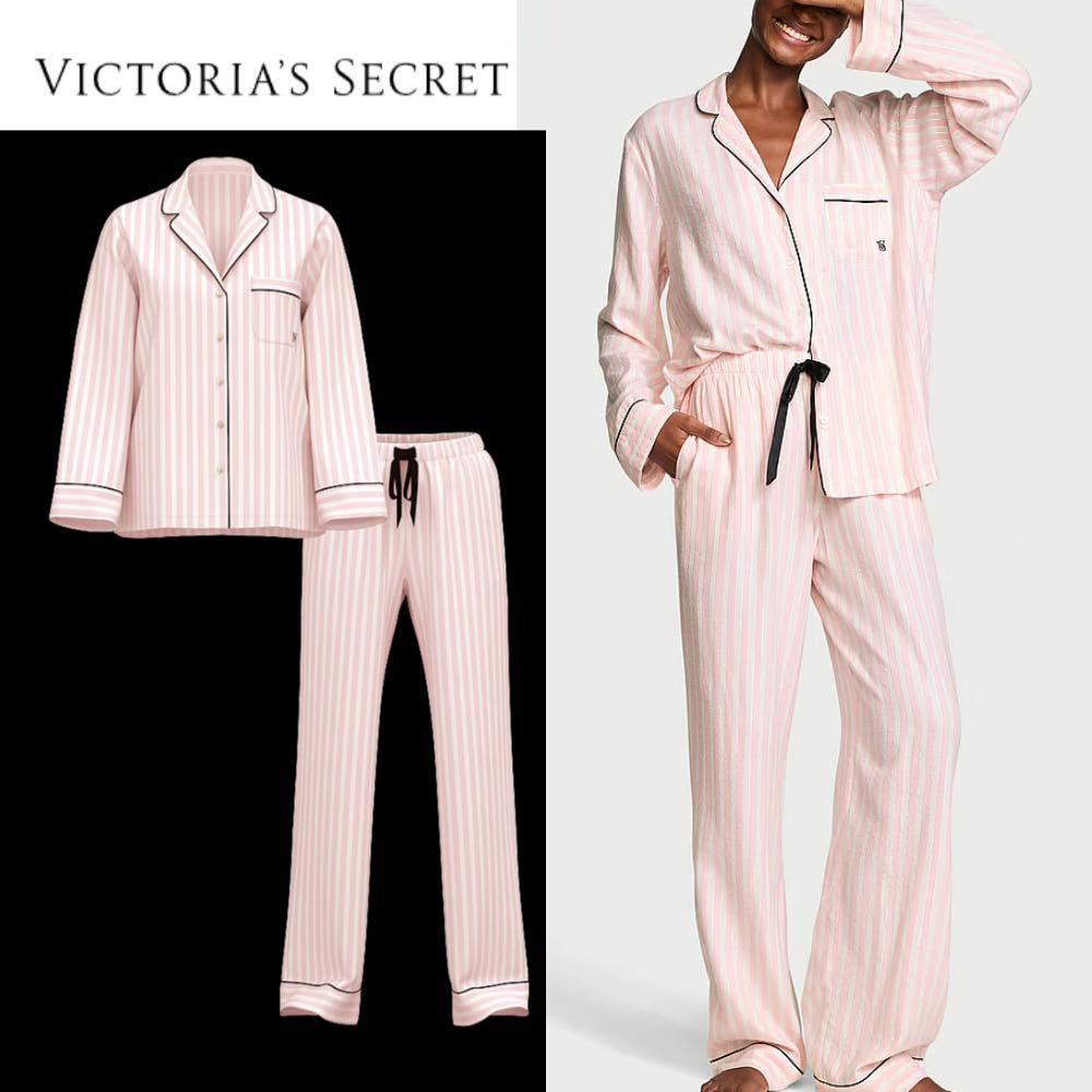 (무료배송) 빅토리아시크릿 잠옷세트 플라넬 파자마 빅시 Pretty Blossom