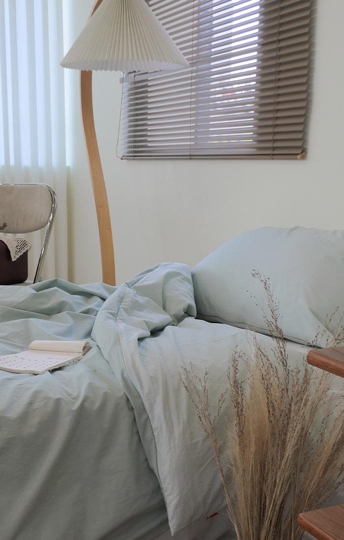 fog green pillow cover