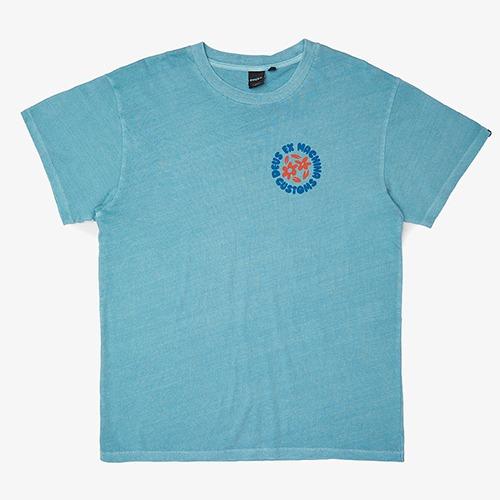 데우스 반팔티 CALYPSO TEE SMOKE BLUE