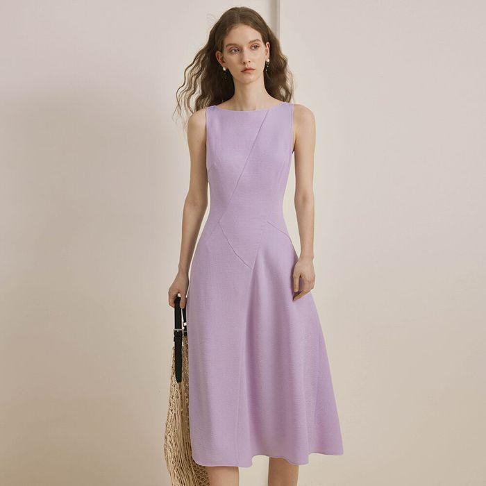 YY_Elegant waist dress