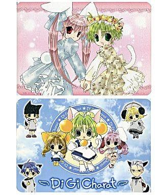 マウスパッド(キャラクター)　でじこ＆うさだ まうすぱっど(マウスパッド) 「デ・ジ・キャラット」 パッドダス