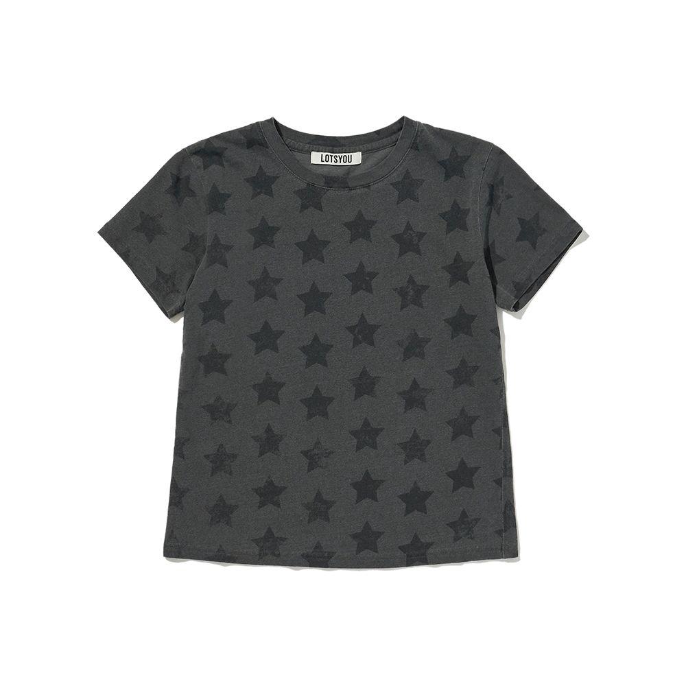 lotsyou_Bella vintage star tee Charcoal