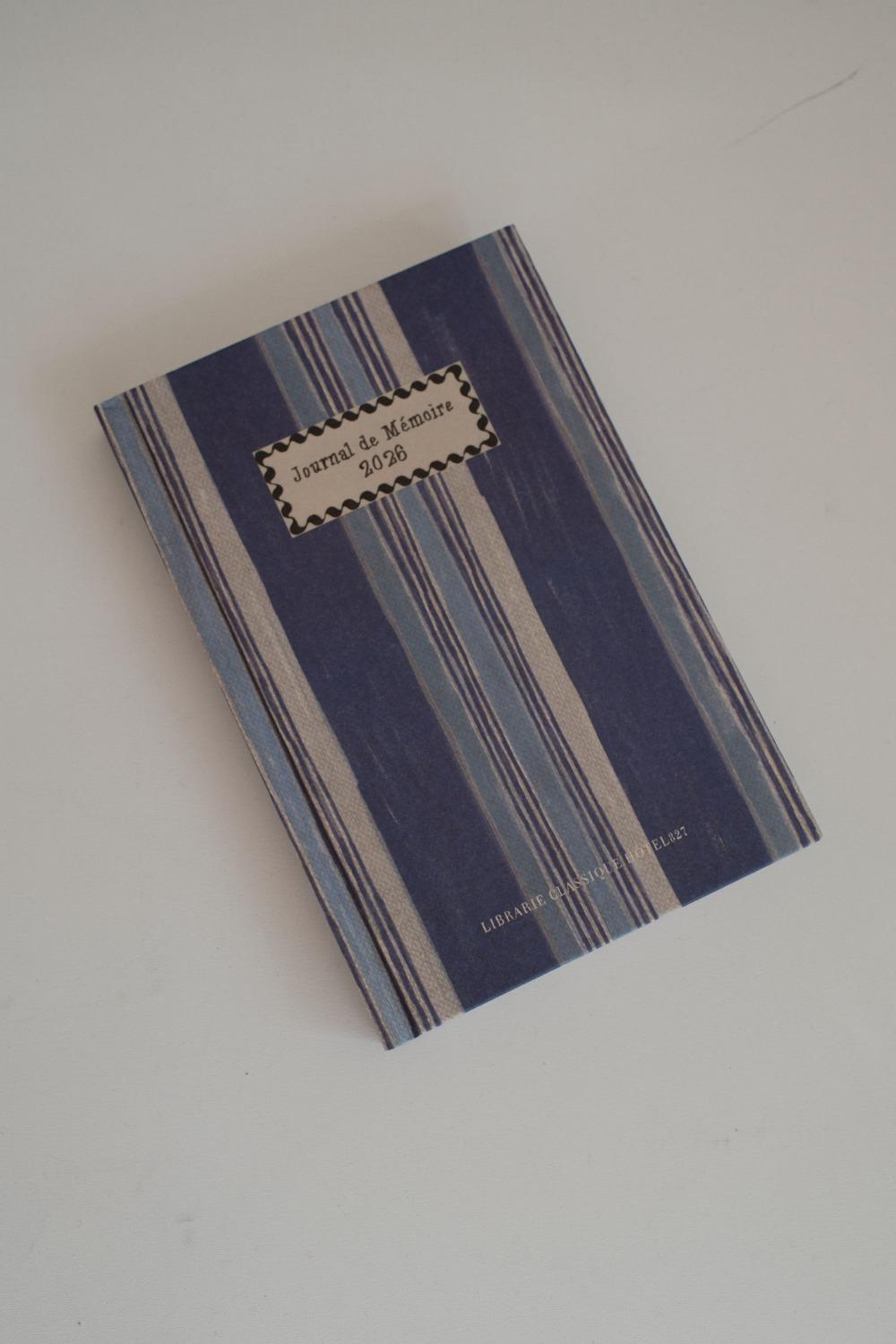 26 Old Book Journal (Indigo Blue)