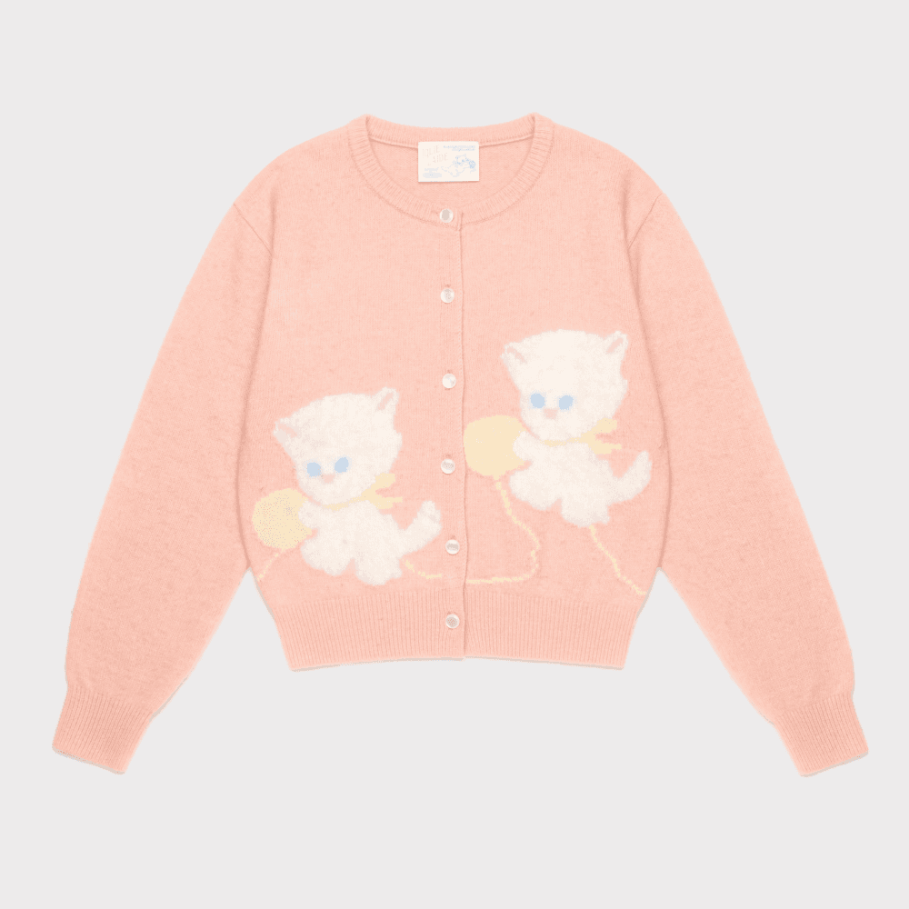 Cassie cardigan (Peach)