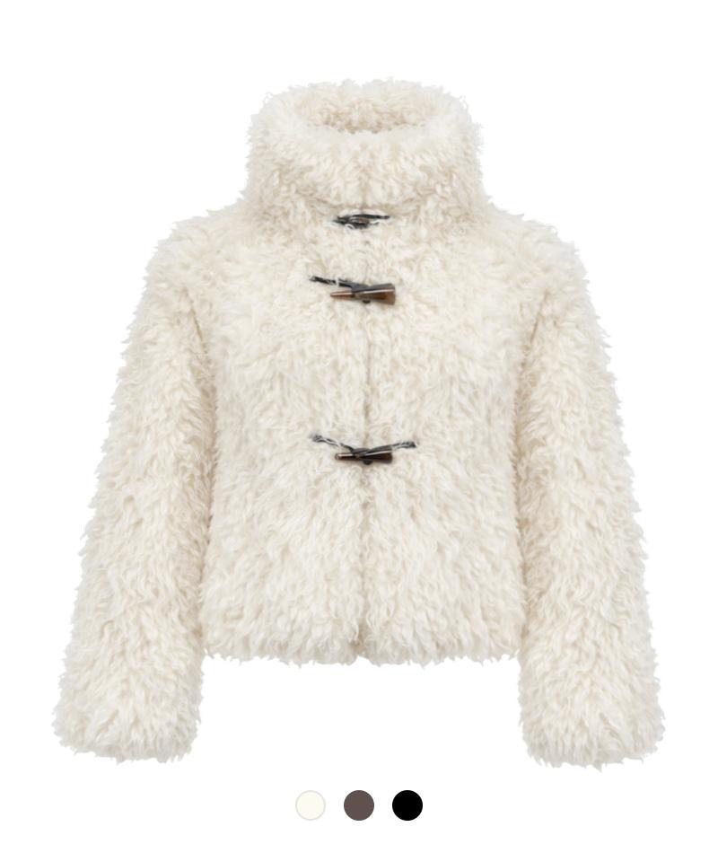 Eve Soft Fur Half-Neck Jacket