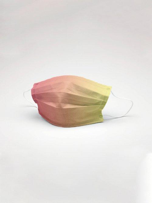 PEACH 컬러 마스크 25매  리유저블 파우치