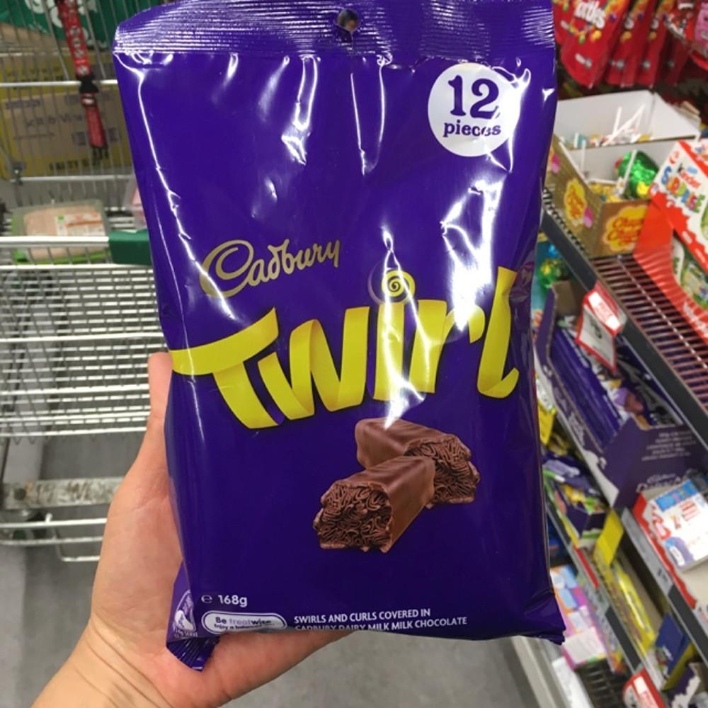 Cadbury Twirl Sharepack 캐드베리 트월 초콜릿 168gx2팩
