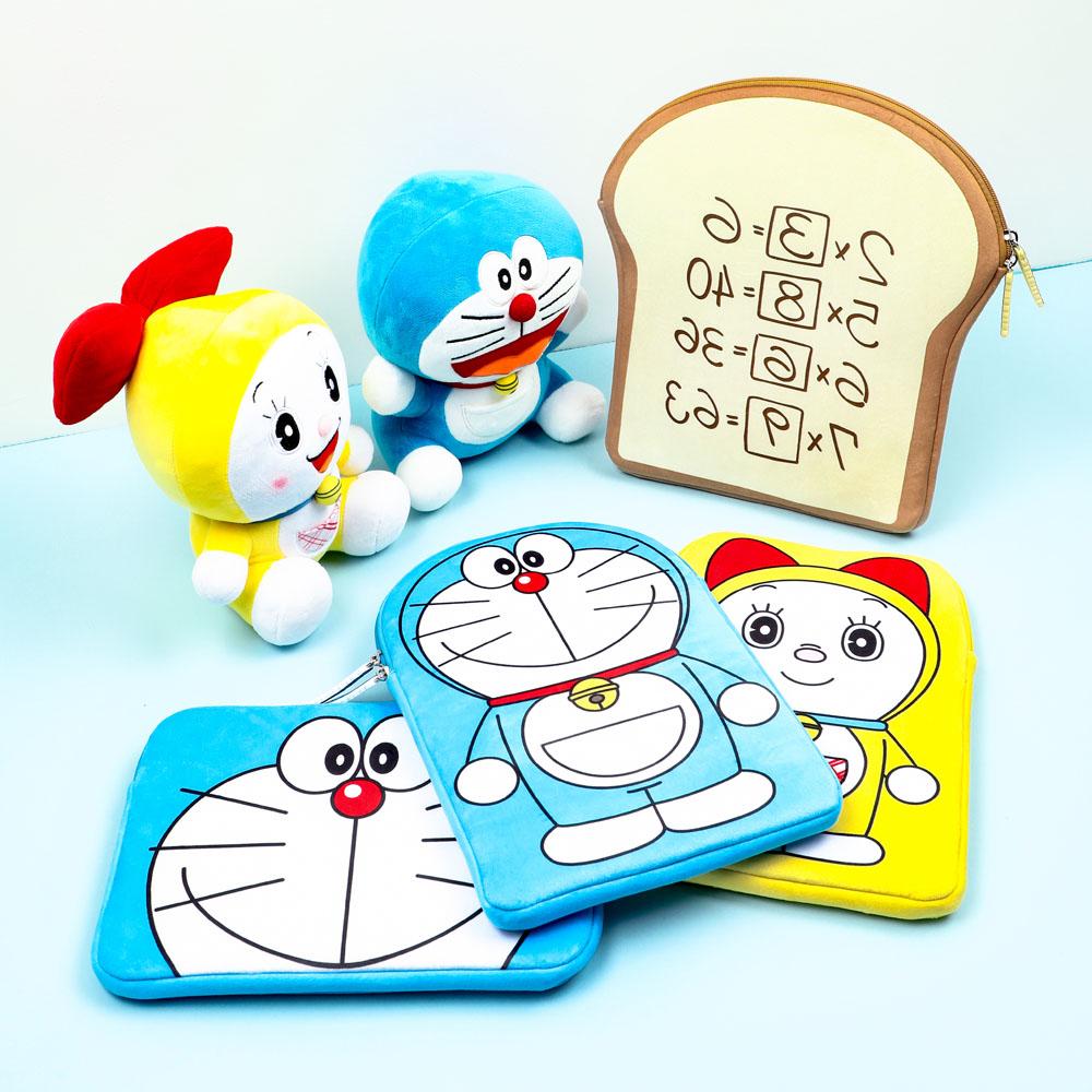 "부드러운" 도라에몽 아이패드 노트북 파우치 케이스 11 13인치