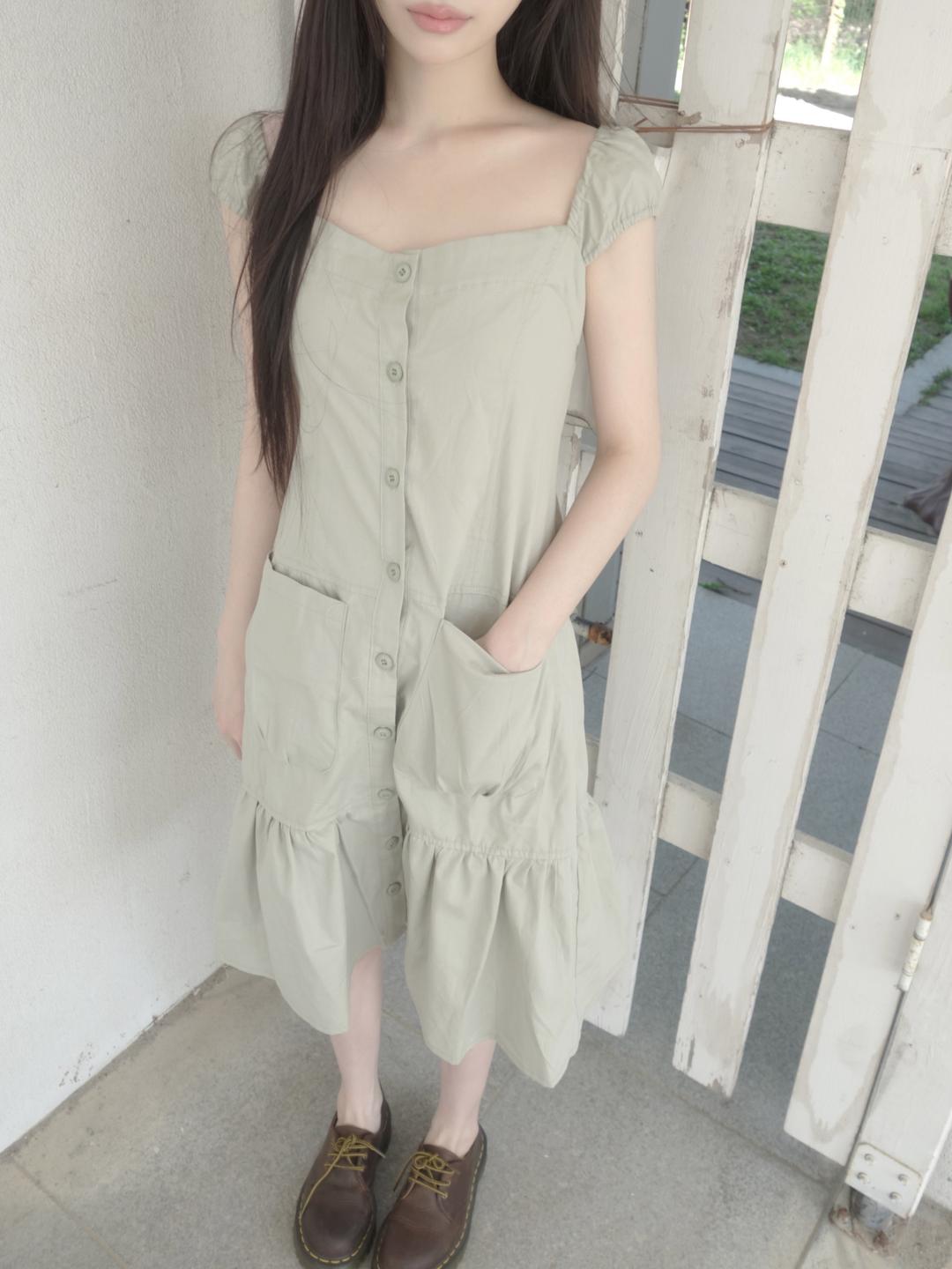 kiwi pocket one-piece