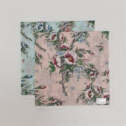 레노마 플라워 패턴 나염 손수건 RFD9204