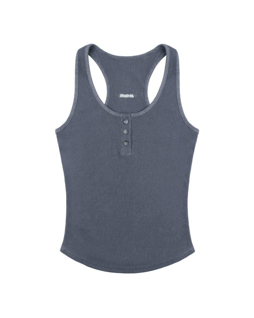 CS PIGMENT SLEEVELESS-050 (NAVY)